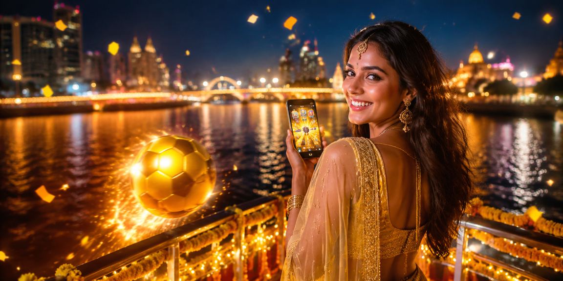 Football fans enjoying betting during Diwali festival in Pune